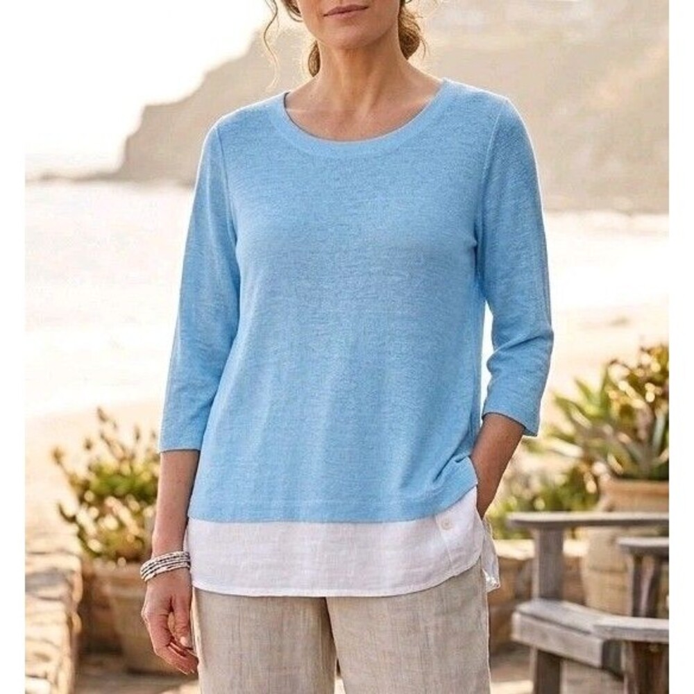 J Jill Linen Top